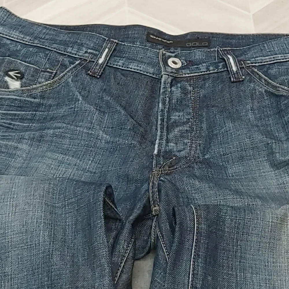 Energie Gold  Distressed Men's Jeans - Picture 11 of 12